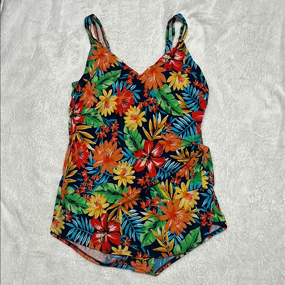 Floral One-Piece Swimsuit